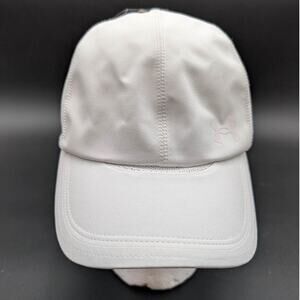 Under Armour Hat Cap Womens OSFM ISO-CHILL White Cooling Sweatband Lightweight